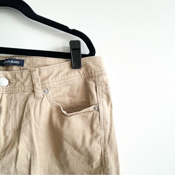 Calvin Klein Jeans Tan Cotton Blend Stretch Women's 10 5 Pockets - Picture 3 of 11